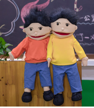 Load image into Gallery viewer, Johnny the Puppet - 60cm High      (Ventriloquist Puppet) Practise your Skills with Jamie
