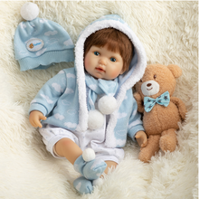 Load image into Gallery viewer, Arna Lisa Collection - Baby Karl - 46cm Silicone Vinyl Newborn Doll
