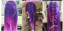Load image into Gallery viewer, Girls Professional Synthetic Hair Mannequin for Training &amp; Makeup - (Perfect Gift)
