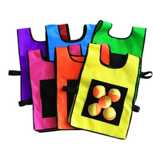 Load image into Gallery viewer, 4 Outdoor Sports Game Vests and Balls - Many Colours
