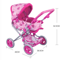 Load image into Gallery viewer, Arna Lisa Collection - Girls Doll Pram/Stroller - Many Styles
