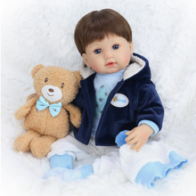 Load image into Gallery viewer, Arna Lisa Collection - Baby Simon - 46cm Silicone Vinyl Newborn Doll
