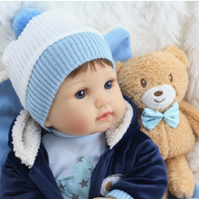 Load image into Gallery viewer, Arna Lisa Collection - Baby Simon - 46cm Silicone Vinyl Newborn Doll
