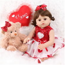 Load image into Gallery viewer, Arna Lisa Collection - Baby Elisa - 48cm Silicone Vinyl Newborn Doll
