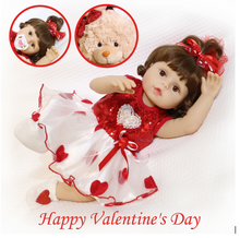 Load image into Gallery viewer, Arna Lisa Collection - Baby Elisa - 48cm Silicone Vinyl Newborn Doll
