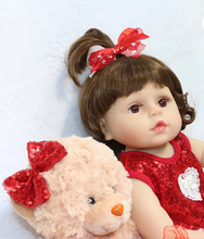 Load image into Gallery viewer, Arna Lisa Collection - Baby Elisa - 48cm Silicone Vinyl Newborn Doll
