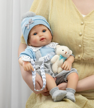 Load image into Gallery viewer, Arna Lisa Collection - Baby Alex - 43cm Silicone Vinyl Newborn Doll
