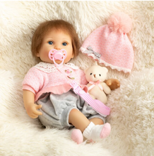 Load image into Gallery viewer, Arna Lisa Collection - Baby Denise - 43cm Silicone Vinyl Newborn Doll
