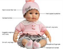 Load image into Gallery viewer, Arna Lisa Collection - Baby Denise - 43cm Silicone Vinyl Newborn Doll
