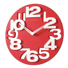Load image into Gallery viewer, Luxury &quot;Arna Royal Clock Collection&quot; Art Deco 3D Wall Clock - Many Colours
