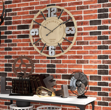 Load image into Gallery viewer, Deluxe &quot;Arna Royal Clock Collection&quot; Wooden Classic Vintage Wall Clock
