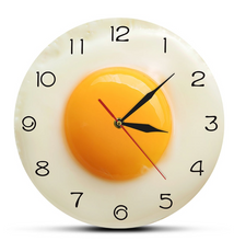 Load image into Gallery viewer, Deluxe &quot;Arna Royal Clock Collection&quot;  Fried Egg Kitchen Wall Clock
