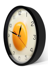 Load image into Gallery viewer, Deluxe &quot;Arna Royal Clock Collection&quot;  Fried Egg Kitchen Wall Clock
