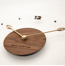 Load image into Gallery viewer, Deluxe &quot;Arna Royal Clock Collection&quot;  Unique Wooden Wall Clock
