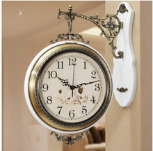 Load image into Gallery viewer, Deluxe &quot;Arna Royal Clock Collection&quot;  American Style Double Sided Wall Clock
