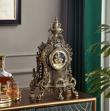 Load image into Gallery viewer, Deluxe &quot;Arna Royal Clock Collection&quot;  Luxury European Retro Clock - Many Colours
