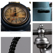 Load image into Gallery viewer, Deluxe &quot;Arna Royal Clock Collection&quot;  Luxury European Retro Telephone Clock - Many Colours
