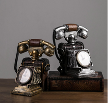 Load image into Gallery viewer, Deluxe &quot;Arna Royal Clock Collection&quot;  Luxury European Retro Telephone Clock - Many Colours
