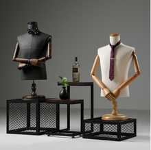 Load image into Gallery viewer, &quot;Arna Royal Gown Collection&quot; Luxury Male Platform Mannequin Cosmetology Window Display Model
