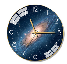 Load image into Gallery viewer, Deluxe &quot;Arna Royal Clock Collection&quot;  Marble Glass Wall Clock - Many Colours
