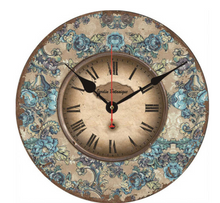 Load image into Gallery viewer, Deluxe &quot;Arna Royal Clock Collection&quot;  Handcrafted Retro Wooden Wall Clock
