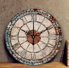 Load image into Gallery viewer, Deluxe &quot;Arna Royal Clock Collection&quot;  Rustic Retro Wall Clock
