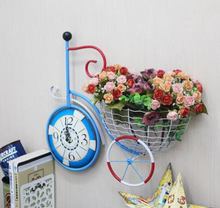 Load image into Gallery viewer, Deluxe &quot;Arna Royal Clock Collection&quot; Vintage Wall Clock Mediterranean Style Bicycle Pendant

