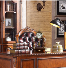 Load image into Gallery viewer, &quot;Arna Royal Victorian Collection&quot; Vintage Solid Wood Copper Clock
