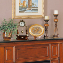 Load image into Gallery viewer, &quot;Arna Royal Victorian Collection&quot; Vintage Solid Wood Copper Clock

