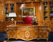 Load image into Gallery viewer, &quot;Arna Royal Victorian Collection&quot; Vintage Solid Wood Copper Clock
