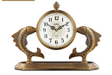Load image into Gallery viewer, &quot;Arna Royal Victorian Collection&quot;  Vintage Unique High Quality Copper Table Clock
