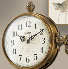 Load image into Gallery viewer, &quot;Arna Royal Victorian Collection&quot;  Vintage Unique High Quality Copper Table Clock
