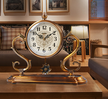 Load image into Gallery viewer, &quot;Arna Royal Victorian Collection&quot;  Vintage Unique High Quality Copper Table Clock

