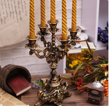 Load image into Gallery viewer, &quot;Arna Royal Victorian Collection&quot;  Vintage Unique Candelabra High Quality
