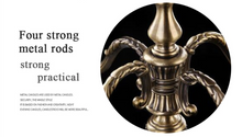 Load image into Gallery viewer, &quot;Arna Royal Victorian Collection&quot;  Vintage European Unique Candelabra Bronze Quality 3 Arm
