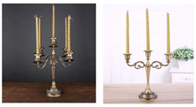 Load image into Gallery viewer, &quot;Arna Royal Victorian Collection&quot;  Vintage European Unique Candelabra Bronze High Quality 5 Arm
