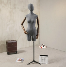 Load image into Gallery viewer, &quot;Arna Royal Gown Collection&quot; Luxury Female Platform Mannequin Cosmetology Window Display Model

