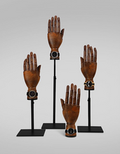 Load image into Gallery viewer, &quot;Arna Royal Gown Collection&quot; Luxury Male/Women Wooden Platform Mannequin Hand Cosmetology Window Display Model
