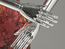 Load image into Gallery viewer, &quot;Arna Royal Gown Collection&quot; Luxury Female Platform Mannequin Cosmetology Window Display Model
