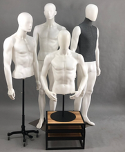 Load image into Gallery viewer, &quot;Arna Royal Gown Collection&quot; Luxury Male ABS Platform Mannequin Cosmetology Window Display Model
