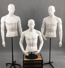 Load image into Gallery viewer, &quot;Arna Royal Gown Collection&quot; Luxury Male ABS Platform Mannequin Cosmetology Window Display Model
