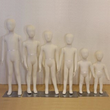 Load image into Gallery viewer, &quot;Arna Royal Gown Collection&quot; Luxury Child 1-12years Off White Mannequin Cosmetology Window Display Model
