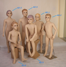 Load image into Gallery viewer, &quot;Arna Royal Gown Collection&quot; Luxury Child Natural Mannequin Cosmetology Window Display Model
