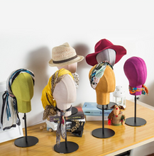 Load image into Gallery viewer, &quot;Arna Royal Gown Collection&quot; Luxury Hat Mannequin Cosmetology Window Display Model
