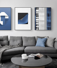 Load image into Gallery viewer, Arna&#39;s Luxury Painting Collection - Nordic Abstract Geometry Print Canvas Painting
