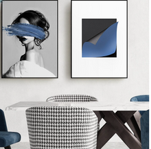 Load image into Gallery viewer, Arna&#39;s Luxury Painting Collection - Nordic Abstract Geometry Print Canvas Painting

