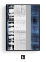 Load image into Gallery viewer, Arna&#39;s Luxury Painting Collection - Nordic Abstract Geometry Print Canvas Painting
