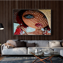 Load image into Gallery viewer, Arna&#39;s Luxury Painting Collection - Modern Chic Stylish Print Canvas Painting
