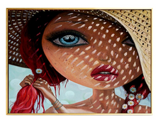 Load image into Gallery viewer, Arna&#39;s Luxury Painting Collection - Modern Chic Stylish Print Canvas Painting
