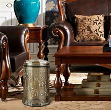 Load image into Gallery viewer, &quot;Arna Royal Vintage Collection&quot;  Luxury Pedal Golden Range 10L Trash Rubbish Bin
